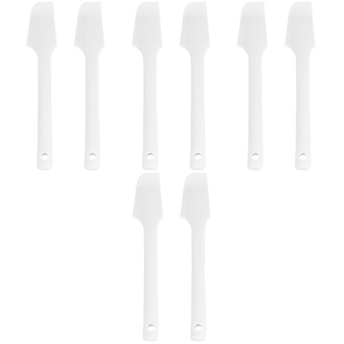 8 Pcs Silicone Spatula Bendable Paste Butter Spreader 2