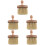 5Pcs Guitar String Cleaner With Wooden Handle Brush 8