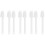 8 Pcs Silicone Spatula Bendable Paste Butter Spreader 4