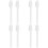 8 Pcs Silicone Spatula Bendable Paste Butter Spreader 5