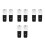 8 Pcs Push Button Cooler Spigot Replacement For Water Jugs Dispenser 4