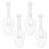 12 Pcs Adjustable Plastic Shoe Trees For Shoes Sneakers 2