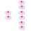 8 Pcs Silicone Dustproof Mug Covers Multi-Function Cup Lids For Home 6