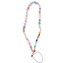 4Pcs Phone Charm Strap Moon Star Beaded Lanyard For Mobile