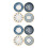 8 Pcs Ceramic Sauce Dishes Japanese Style Assorted Color 10