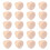 40 Pcs Round Head Wooden Drawer Knobs Modern Style 11