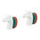 2Pièces Brosse Poudre Précise Mix 4