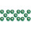 15 Pcs Self Adhesive Stretchable Moistureproof Grafting Tape Green 2Cm 4