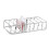3Pcs 8-Grid Transparent Cosmetic Organizer For Eyeshadow And Makeup 1