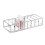 3Pcs 8-Grid Transparent Cosmetic Organizer For Eyeshadow And Makeup 11
