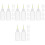 48 Pcs Glue Bottles 50ml Applicator 5