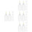 48 Pcs Glue Bottles 50ml Applicator 8