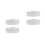 4 Rolls Home Office Tag Stickers Blank Classification Labels 5