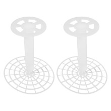 10St Witte Plastic Fermentatieplaat Compact Voor Pickles En Groenten