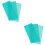 6Pièces Manchons Souples Vert, Accessoires Sublimation Résistants 6
