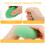 16 Pcs Makeup Sponges Mango Shaped Foundation For Women 10
