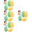 16 Pcs Makeup Sponges Mango Shaped Foundation For Women 7