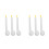 6 Pcs Egg Whisks Multi Function Beaters Tongs Clips For Blending 5