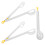 6 Pcs Egg Whisks Multi Function Beaters Tongs Clips For Blending 3
