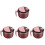 4Pcs Reusable Sealing Noodle Bowl With Tableware Multi-Function 4