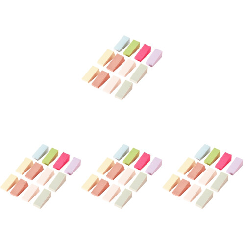 96 Pcs Gradient Nail Art Sponges For Manicure Diy 1