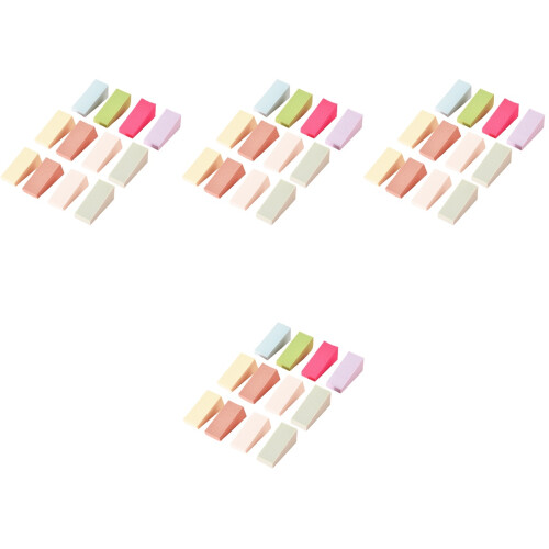 96 Pcs Gradient Nail Art Sponges For Manicure Diy 2
