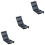 3 Sets Usb Solar Panel Foldable Charger Device 8