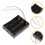 12 Pcs Wired 3 X 3.7V AA Battery Holder Plastic Storage Case 11