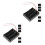 12 Pcs Wired 3 X 3.7V AA Battery Holder Plastic Storage Case 5