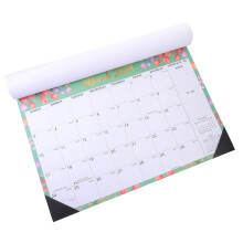 4 Pcs Office Calendar Plan Note Hanging Calendar 2024 Assorted Color