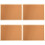 4 Sets Reusable Cork Board Small Message Display Bulletin Board 7