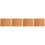 4 Sets Reusable Cork Board Small Message Display Bulletin Board 6