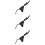 3Pcs Anti-Slip Padded Camera Hand Strap For 10
