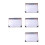 4 Pcs Office Calendar Plan Note Hanging Calendar 2024 Assorted Color 5
