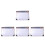 4 Pcs Office Calendar Plan Note Hanging Calendar 2024 Assorted Color 6