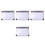 4 Pcs Office Calendar Plan Note Hanging Calendar 2024 Assorted Color 2