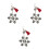 3Pcs Metal Sewing Thread Winding Plate Board For Diy Yarn Weaving 5