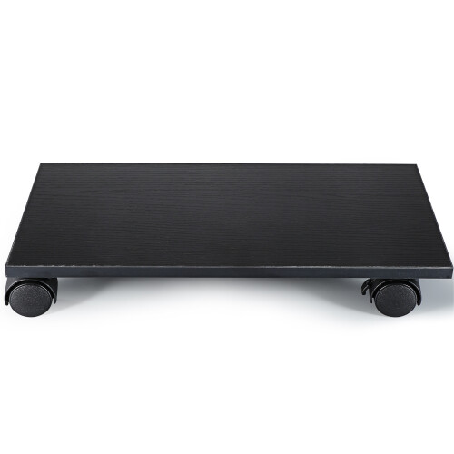 2Pcs Pc Stand: Adjustable Tower Holder With 4 Wheels For Under Desk 2