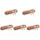 5 Sets Fake Nails Display Stand With Base For Manicure Practice 4