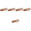 5 Sets Fake Nails Display Stand With Base For Manicure Practice 6