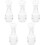 5Pcs Container Glass Dispenser Transparent Wine Decanter 3