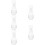 5Pcs Container Glass Dispenser Transparent Wine Decanter 11