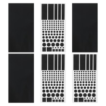 18 Sheets Led Light Dimming Stickers For Routers Self-Adhesive