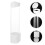 3Pcs Wall-Mounted Plastic Pull-Type Cup Dispenser For Home 11
