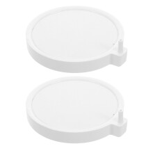 6 Pcs 5Cm Aquarium Air Stone Disc Fine Bubble Diffuser For Fish Tanks