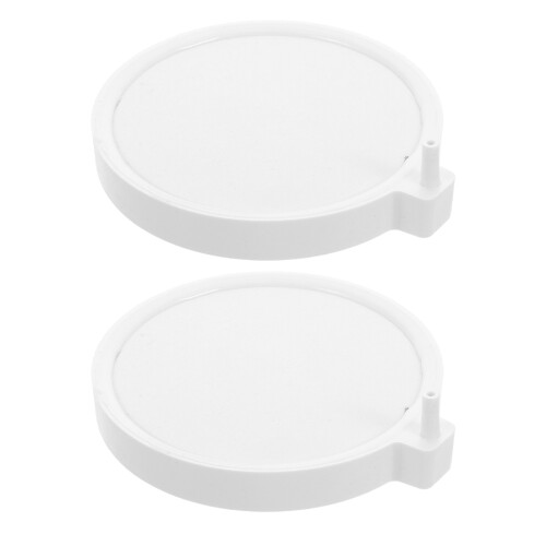6 Pcs 5Cm Aquarium Air Stone Disc Fine Bubble Diffuser For Fish Tanks