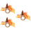 3Pcs Maple Leaf Napkin Rings Decorative Tissue Holders 9