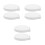 6 Pcs 5Cm Aquarium Air Stone Disc Fine Bubble Diffuser For Fish Tanks 6
