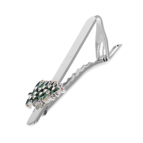 4Pcs Snowflake Tie Clip For Men Holiday Accessory 1