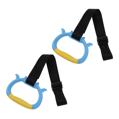 5 Pairs Adjustable Children Pull Up Rings For Indoor Training